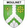 Stickers coat of arms Moulinet adhesive sticker