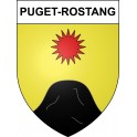 Puget-Rostang Sticker wappen, gelsenkirchen, augsburg, klebender aufkleber