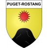 Puget-Rostang 06 ville sticker blason écusson autocollant adhésif