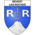 Adesivi stemma Revest-les-Roches adesivo