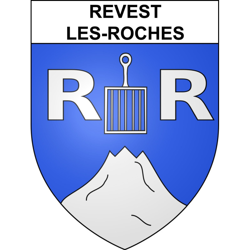 Adesivi stemma Revest-les-Roches adesivo