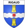 Adesivi stemma Rigaud adesivo