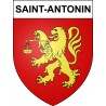 Saint-Antonin Sticker wappen, gelsenkirchen, augsburg, klebender aufkleber