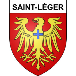 Stickers coat of arms Saint-Léger adhesive sticker