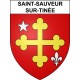 Saint-Sauveur-sur-Tinée 06 ville sticker blason écusson autocollant adhésif