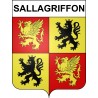 Sallagriffon 06 ville sticker blason écusson autocollant adhésif
