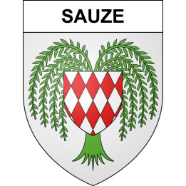 Sauze Sticker wappen, gelsenkirchen, augsburg, klebender aufkleber