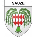 Sauze 06 ville sticker blason écusson autocollant adhésif