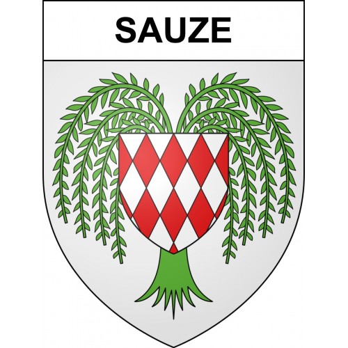 Adesivi stemma Sauze adesivo