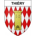 Stickers coat of arms Thiéry adhesive sticker