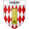 Thiéry Sticker wappen, gelsenkirchen, augsburg, klebender aufkleber