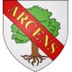 Arcens Sticker wappen, gelsenkirchen, augsburg, klebender aufkleber