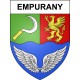 Empurany Sticker wappen, gelsenkirchen, augsburg, klebender aufkleber