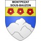 Montpezat-sous-Bauzon Sticker wappen, gelsenkirchen, augsburg, klebender aufkleber