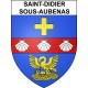 Saint-Didier-sous-Aubenas 07 ville sticker blason écusson autocollant adhésif