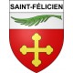 Saint-Félicien Sticker wappen, gelsenkirchen, augsburg, klebender aufkleber