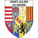 Adesivi stemma Saint-Julien-du-Serre adesivo
