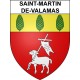 Stickers coat of arms Saint-Martin-de-Valamas adhesive sticker