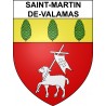 Saint-Martin-de-Valamas 07 ville sticker blason écusson autocollant adhésif