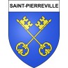 Stickers coat of arms Saint-Pierreville adhesive sticker