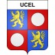 Stickers coat of arms Ucel adhesive sticker