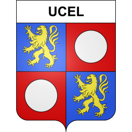 Ucel 07 ville sticker blason écusson autocollant adhésif