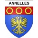 Adesivi stemma Annelles adesivo