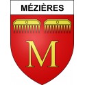Stickers coat of arms Mézières adhesive sticker