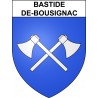 Adesivi stemma Bastide-de-Bousignac adesivo