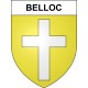 Belloc 09 ville sticker blason écusson autocollant adhésif