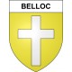 Belloc 09 ville sticker blason écusson autocollant adhésif