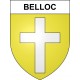 Belloc Sticker wappen, gelsenkirchen, augsburg, klebender aufkleber