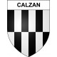 Calzan 09 ville sticker blason écusson autocollant adhésif