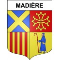 Madière 09 ville sticker blason écusson autocollant adhésif