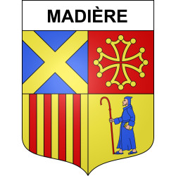 Pegatinas escudo de armas de Madière adhesivo de la etiqueta engomada