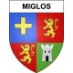 Stickers coat of arms Miglos adhesive sticker