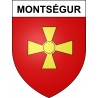 Stickers coat of arms Montségur adhesive sticker