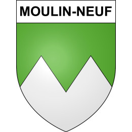 Moulin-Neuf Sticker wappen, gelsenkirchen, augsburg, klebender aufkleber