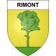 Pegatinas escudo de armas de Rimont adhesivo de la etiqueta engomada