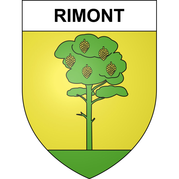 Rimont 09 ville sticker blason écusson autocollant adhésif