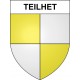 Teilhet 09 ville sticker blason écusson autocollant adhésif