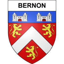 Stickers coat of arms Bernon adhesive sticker