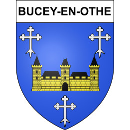 Bucey-en-Othe Sticker wappen, gelsenkirchen, augsburg, klebender aufkleber
