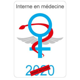 Caduceus pflegeassistentin sticker aufkleber