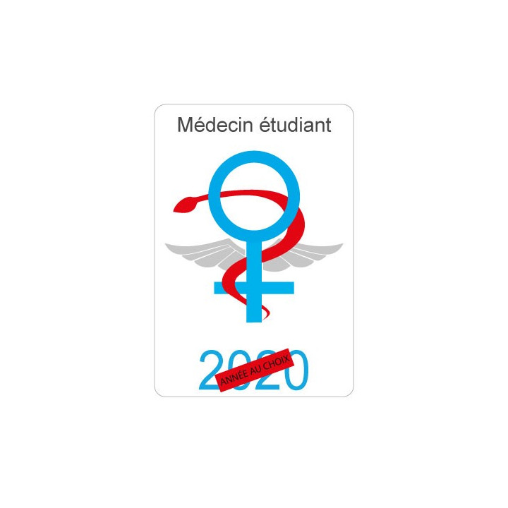 Caduceus health Care Aide sticker sticker
