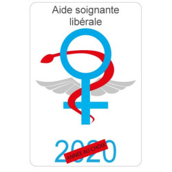 Caduceo di sanità Aiutante sticker adesivo