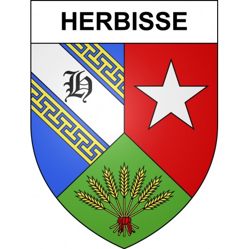 Herbisse Sticker wappen, gelsenkirchen, augsburg, klebender aufkleber