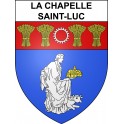 La Chapelle-Saint-Luc 10 ville sticker blason écusson autocollant adhésif