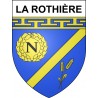 La Rothière 10 ville sticker blason écusson autocollant adhésif