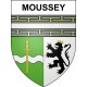 Moussey 10 ville sticker blason écusson autocollant adhésif